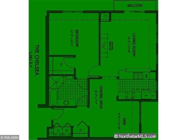 7601 Aldrich Ave S Unit 119, Richfield, MN 55423 - property floor plan