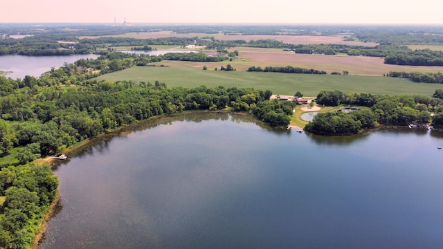13047 Endicott Dr NW, Clearwater, MN 55320 - aerial view of sparsely populated area featuring a large body of water