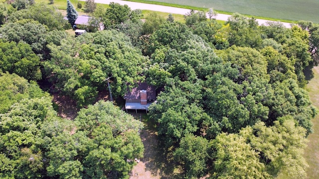 13047 Endicott Dr NW, Clearwater, MN 55320 - drone / aerial view of a heavily wooded area