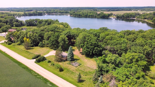 13047 Endicott Dr NW, Clearwater, MN 55320 - bird's eye view of a large body of water