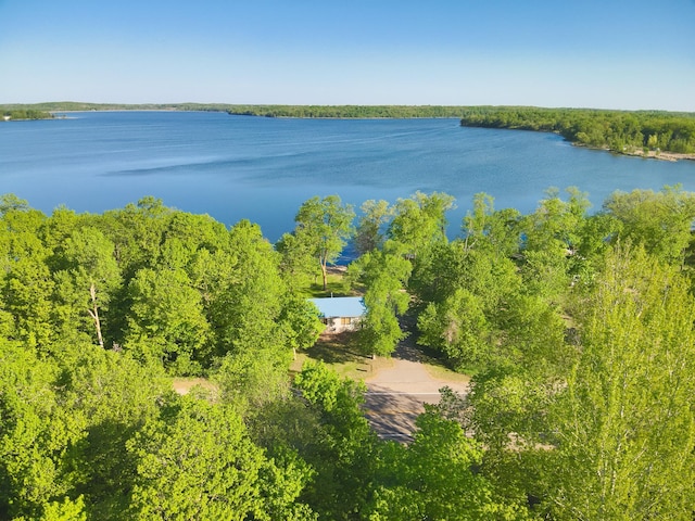 41443 County Highway 1, Ottertail, MN 56571 - bird's eye view of a large body of water and a heavily wooded area