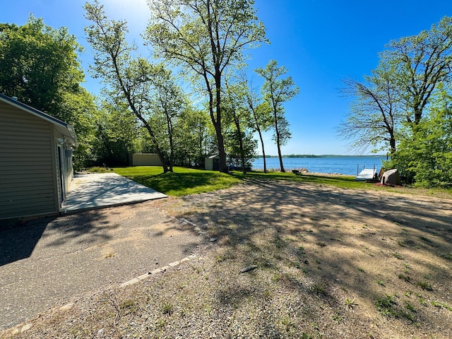 41443 County Highway 1, Ottertail, MN 56571 - view of grassy yard featuring a water view