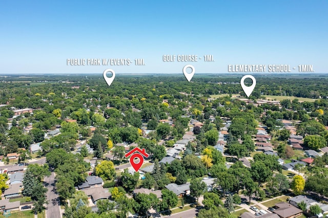 2807 Edgewood Dr N, Fargo, ND 58102 - aerial view