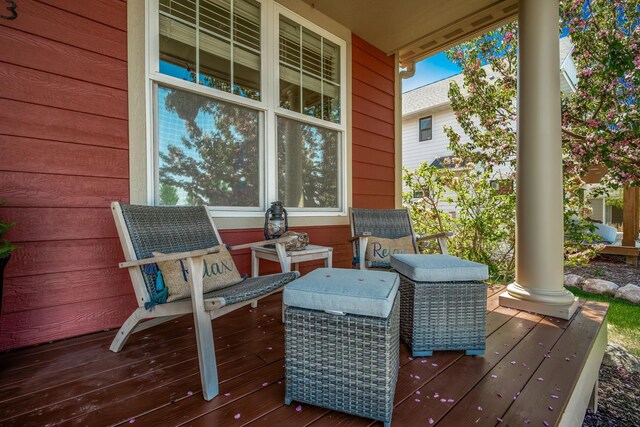 1013 Planters Path, Bayport, MN 55003 - wooden terrace with a porch