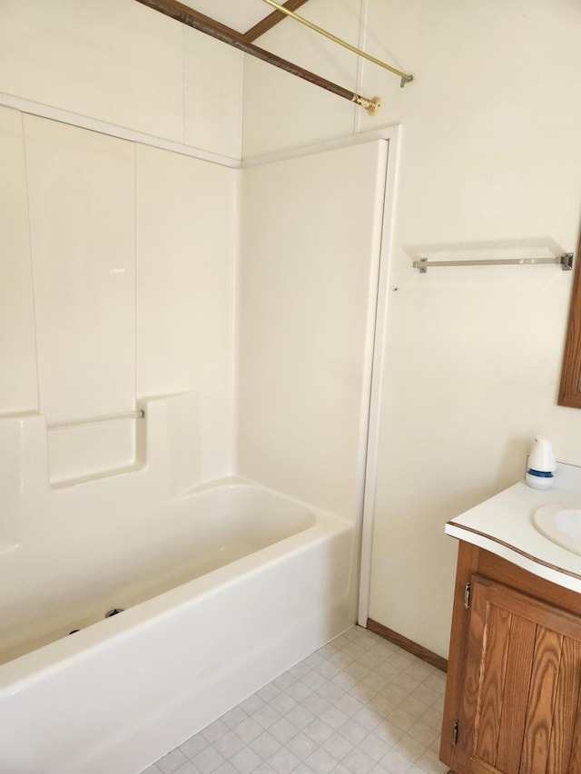 102 Jaybee Ln, Mankato, MN 56001 - bathroom with vanity and tile patterned floors