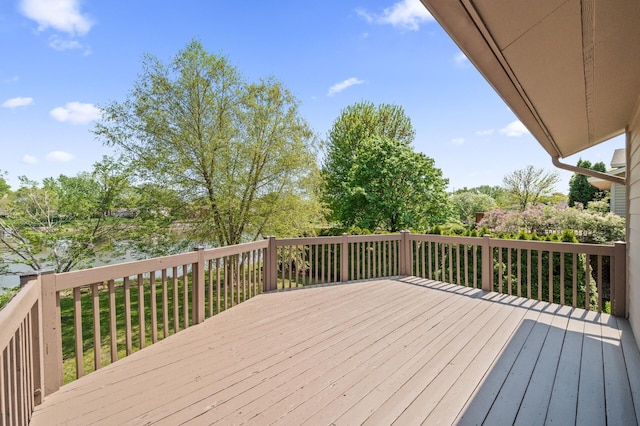 view of deck