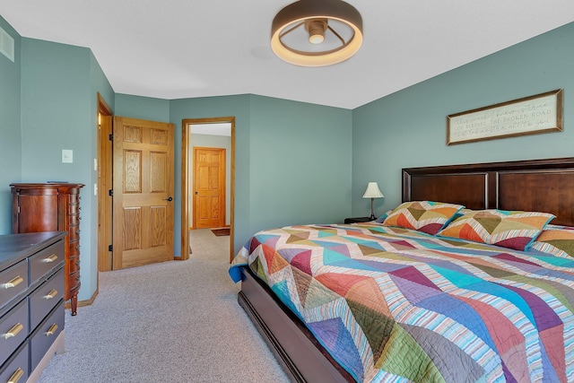 1502 9th St N, Sartell, MN 56377 - bedroom featuring light carpet