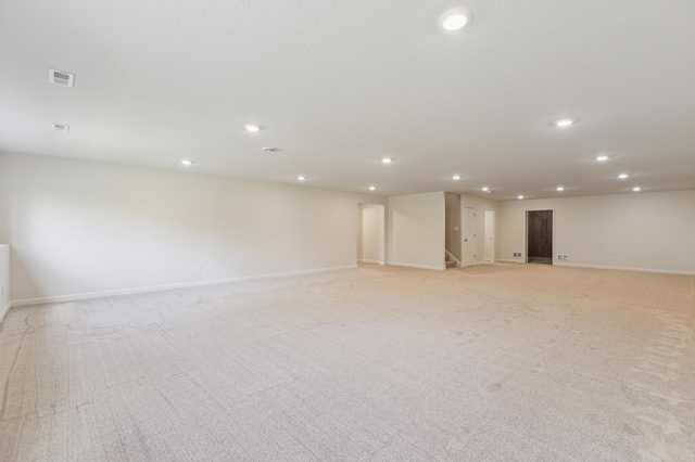 8014 Walnut Ln, Corcoran, MN 55340 - basement featuring recessed lighting and light carpet