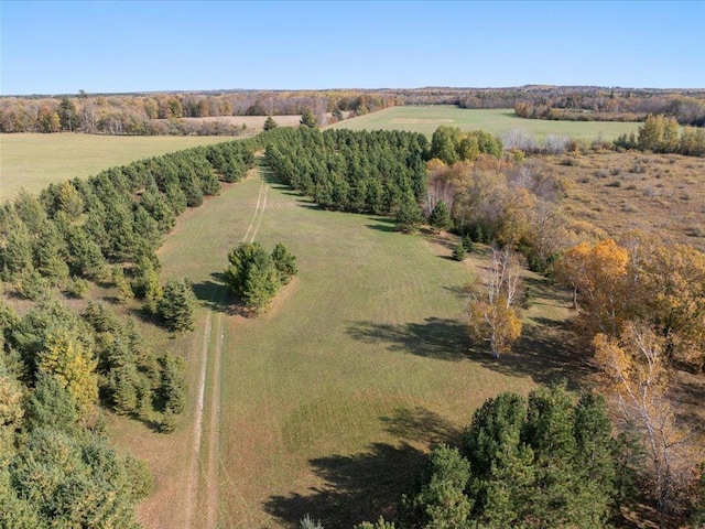 view of property location with rural landscape