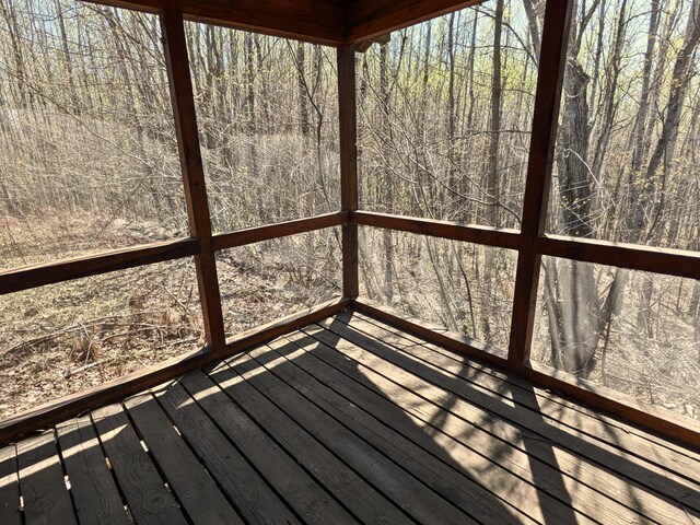 3333 Randa Rd, Orr, MN 55771 - view of wooden deck