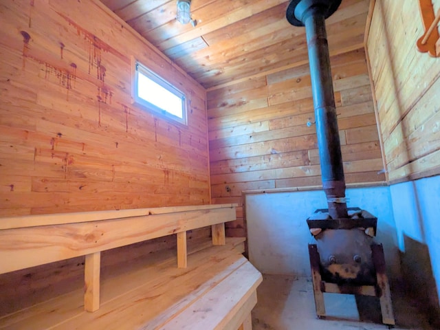 3333 Randa Rd, Orr, MN 55771 - relaxing sauna / steam room with wood walls and wooden ceiling