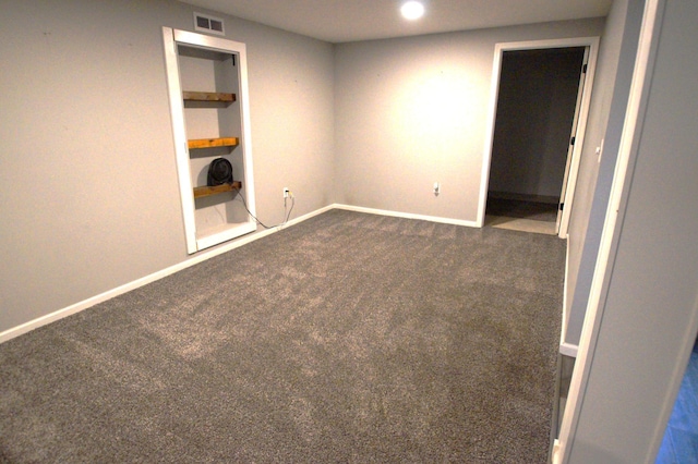 7000 164th Ave NW, Ramsey, MN 55303 - spare room featuring dark carpet, baseboards, and recessed lighting