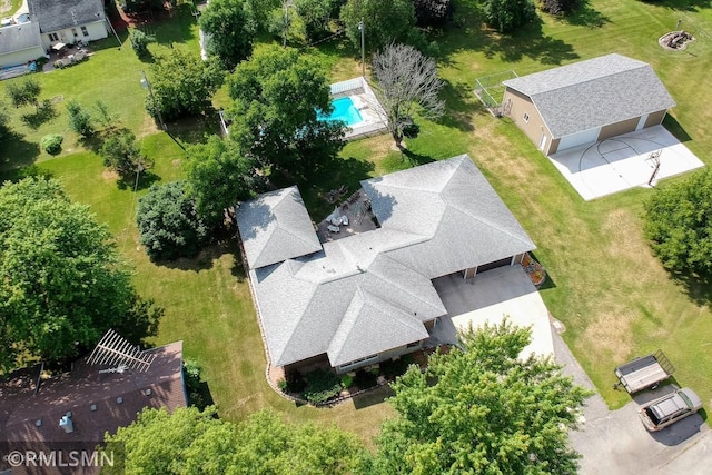 404 Clayborn Ave, Parkers Prairie, MN 56361 - view of subject property featuring a pool