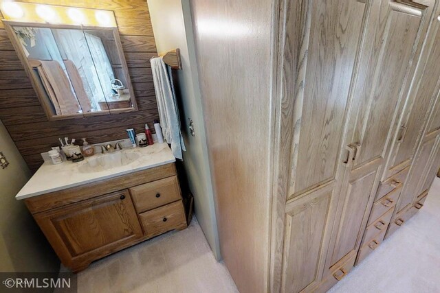 404 Clayborn Ave, Parkers Prairie, MN 56361 - bathroom featuring vanity