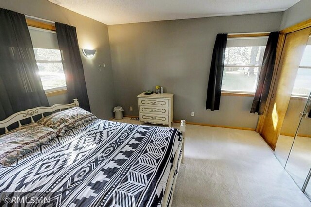 404 Clayborn Ave, Parkers Prairie, MN 56361 - bedroom featuring carpet and baseboards