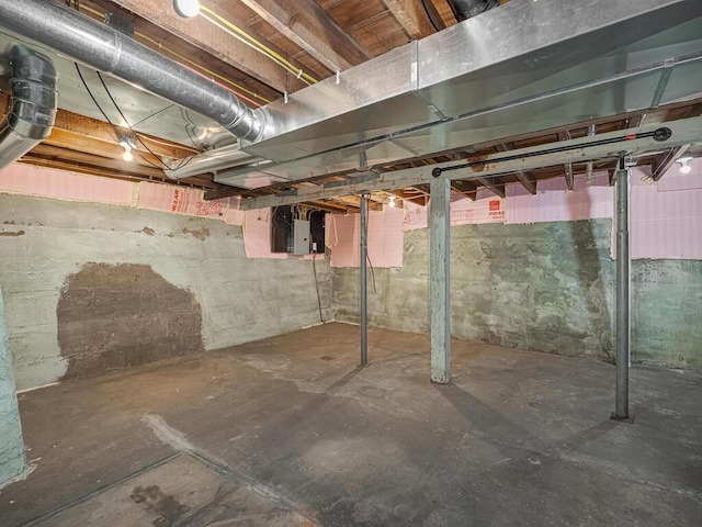 5844 Stagecoach Trl N, Oak Park Heights, MN 55082 - unfinished basement featuring electric panel