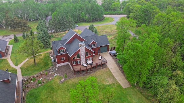 5784 Mcgowan Rd, Brainerd, MN 56401 - view from above of property
