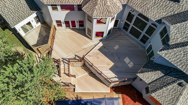 view of subject property