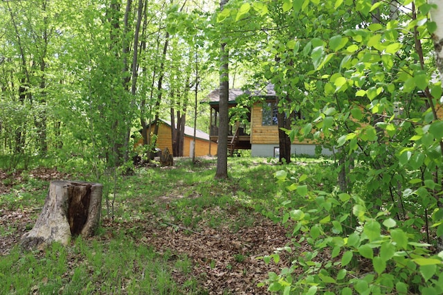 view of yard