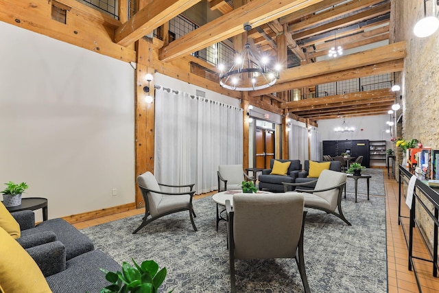 view of patio with outdoor lounge area