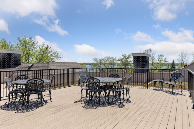 415 Indian Mound St Unit 302, Wayzata, MN 55391 - deck with outdoor dining area
