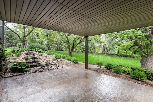 view of patio