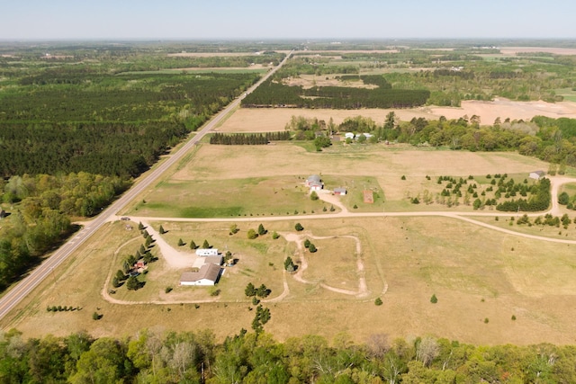 view of property location featuring rural landscape