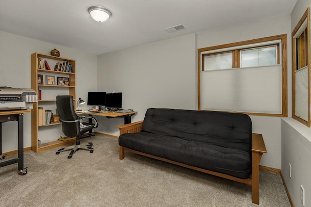2 Edgcumbe Pl, Saint Paul, MN 55116 - office area featuring carpet flooring and baseboards