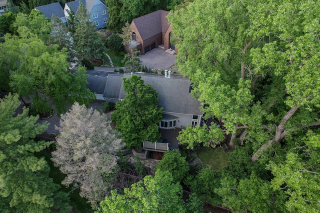 2 Edgcumbe Pl, Saint Paul, MN 55116 - view from above of property