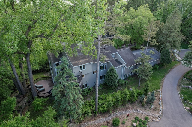 2 Edgcumbe Pl, Saint Paul, MN 55116 - view from above of property