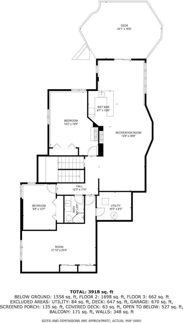 2 Edgcumbe Pl, Saint Paul, MN 55116 - floor plan / room layout