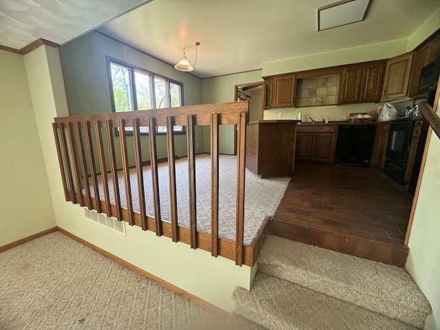 1725 Woodlawn Ave, Owatonna, MN 55060 - stairs with carpet flooring and baseboards