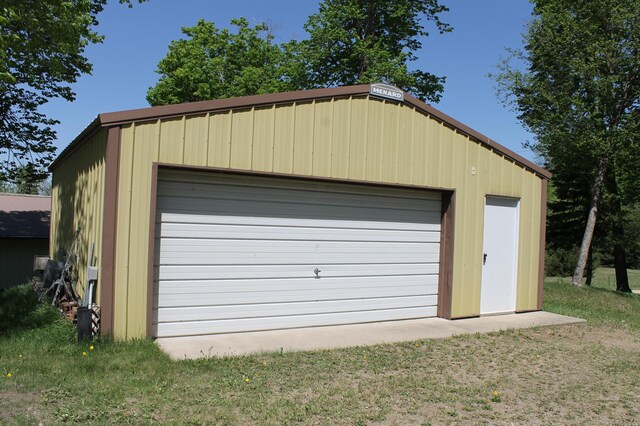 39624 Crane Lake Dr, Clitherall Twp, MN 56515 - view of detached garage