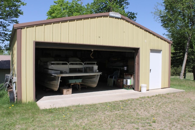 39624 Crane Lake Dr, Clitherall Twp, MN 56515 - view of detached garage