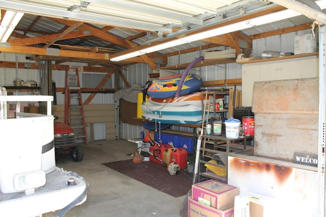 39624 Crane Lake Dr, Clitherall Twp, MN 56515 - view of garage