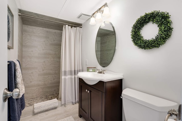12037 Robin Rd, Maple Grove, MN 55369 - full bath with vanity, tiled shower, and toilet