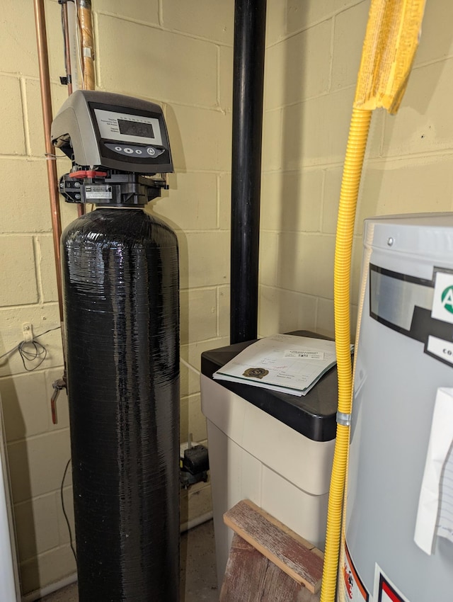 utilities with water heater