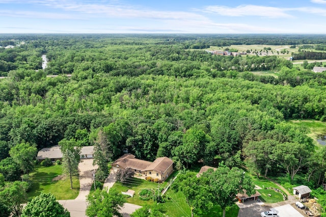331 Sunset Ln N, Cambridge, MN 55008 - bird's eye view of a forest