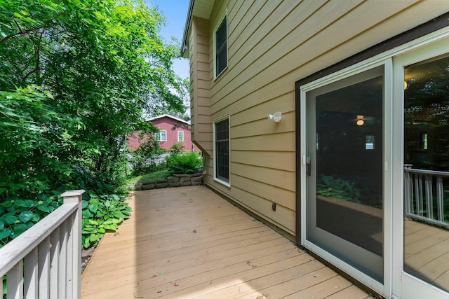 331 Sunset Ln N, Cambridge, MN 55008 - view of wooden terrace