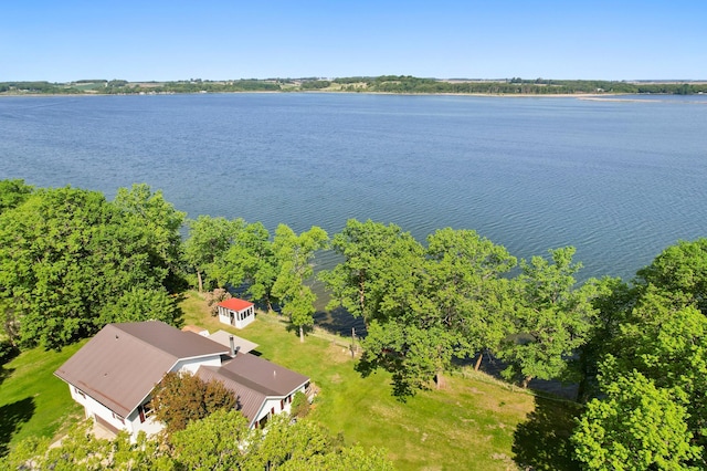 20473 Leisure Dr, Pelican Rapids, MN 56572 - drone / aerial view of a large body of water