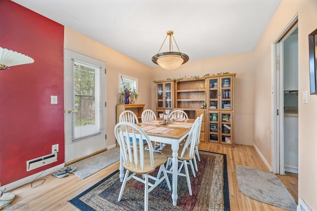 2020 5th St S, Moorhead, MN 56560 - dining room featuring wood finished floors and baseboards