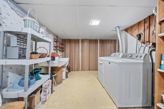 2020 5th St S, Moorhead, MN 56560 - laundry room with washing machine and dryer