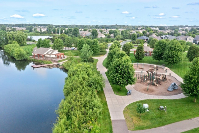 12266 Midway Cir NE, Blaine, MN 55449 - bird's eye view of a large body of water
