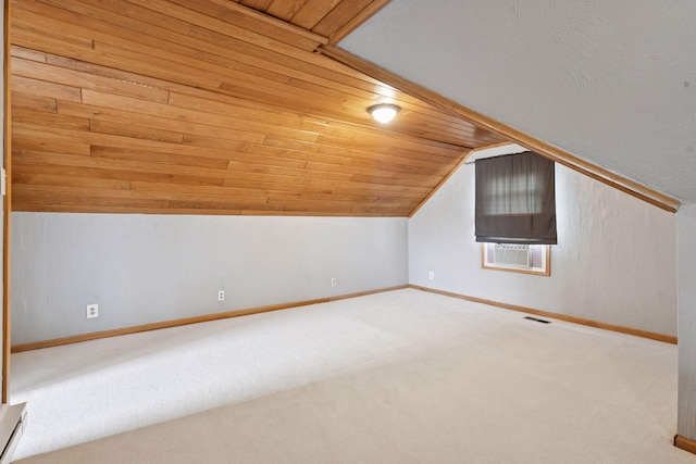 426 14th Ave N, Hopkins, MN 55343 - bonus room with carpet flooring, lofted ceiling, baseboards, and wooden ceiling