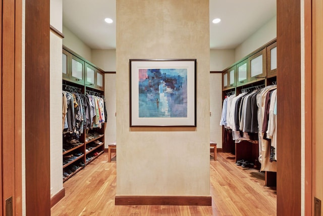 20545 Linden Rd, Deephaven, MN 55331 - walk in closet with wood finished floors