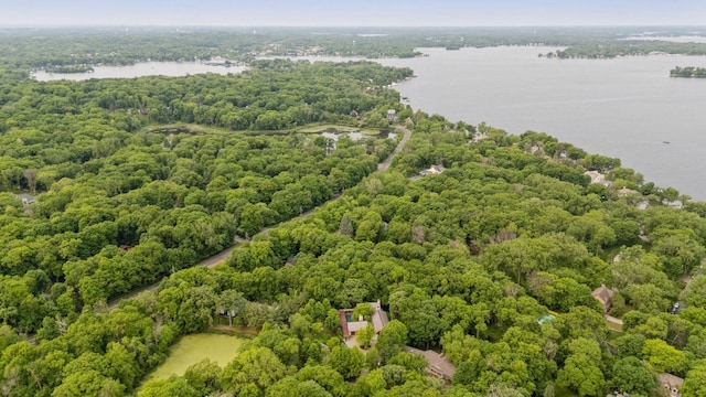 20545 Linden Rd, Deephaven, MN 55331 - drone / aerial view of a large body of water and a forest