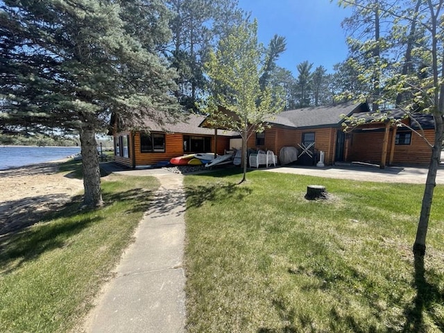 25186 US-71 # 18, Park Rapids, MN 56470 - chalet / cabin with a front yard