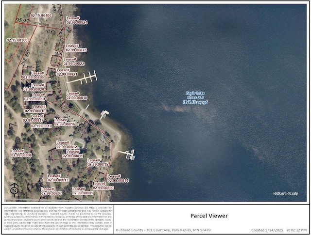 25186 US-71 # 18, Park Rapids, MN 56470 - aerial map of property and surrounding area