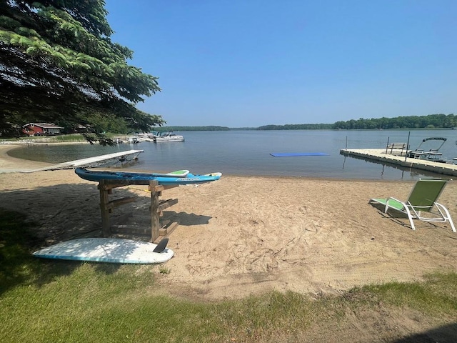 25186 US-71 # 18, Park Rapids, MN 56470 - view of home's community featuring a water view and a boat dock