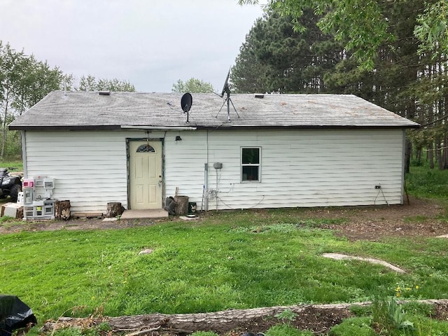 39769 Kestrel Ave, Tamarack, MN 55787 - back of property featuring a yard